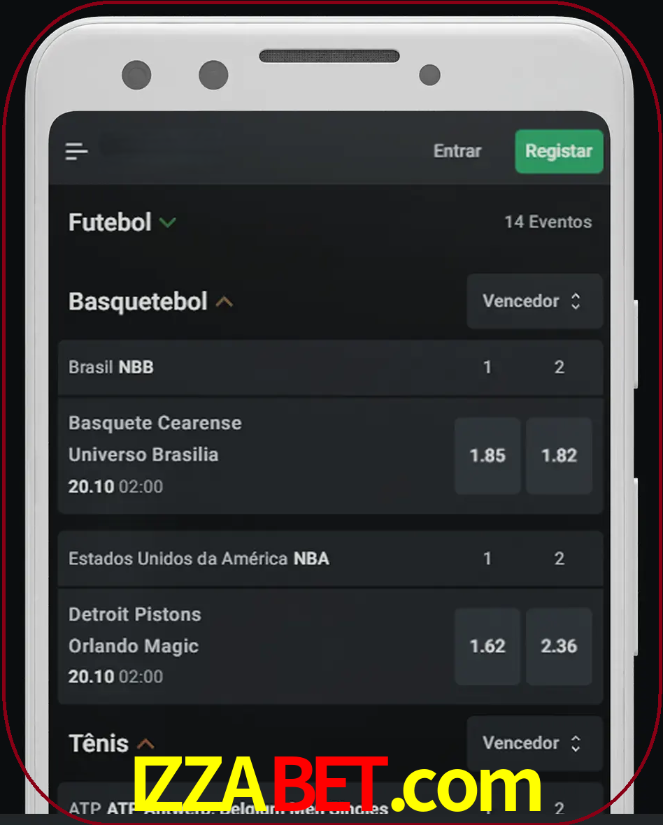 Aposte e assista aos esportes em formato ao vivo.
